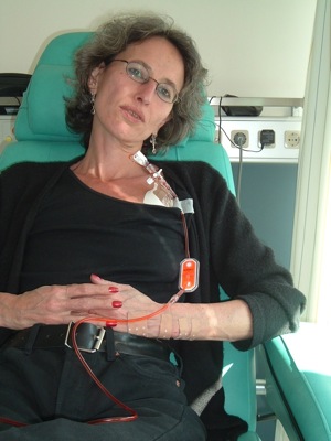 De eerste chemo