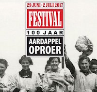 Poster voor festival Aardappeloproer